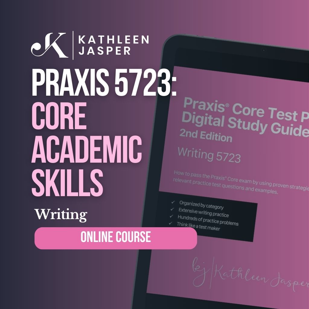 Praxis Core Writing 5723