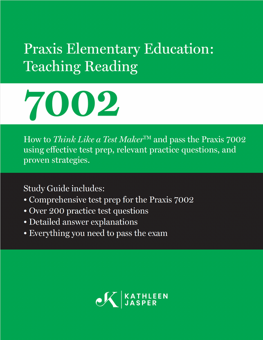 Praxis Elementary Education 7002: Teaching Reading Digital Study Guide