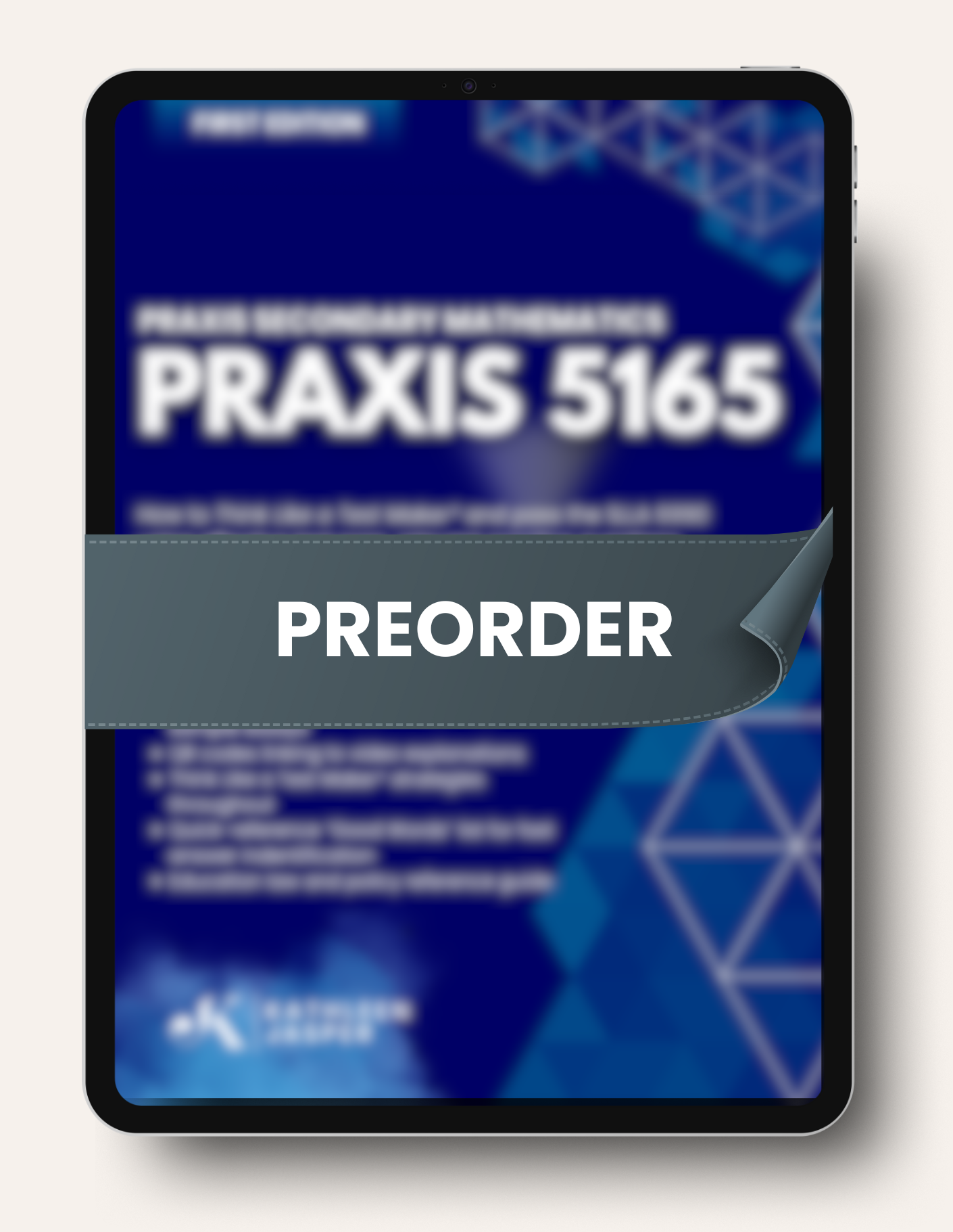 PREORDER: Praxis 5165 Secondary Mathematics Digital Study Guide