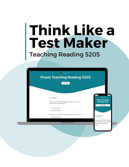 Think Like a Test Maker Teaching Reading 5205
