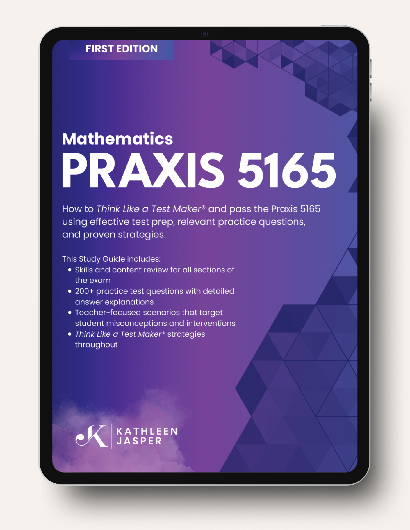 医療学習参考書 セット The Praxis 5165 Math Study Guide – KathleenJasper