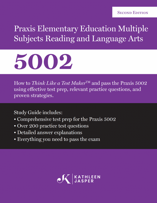 Praxis Elementary Education Multiple Subjects Reading and Language Arts 5002