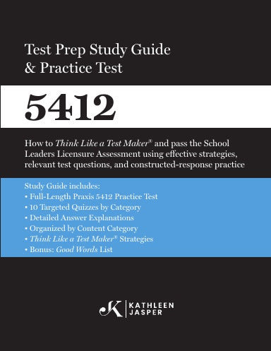 Praxis 5412 Educational Leadership: Administration and Supervision Study Guide - Paperback