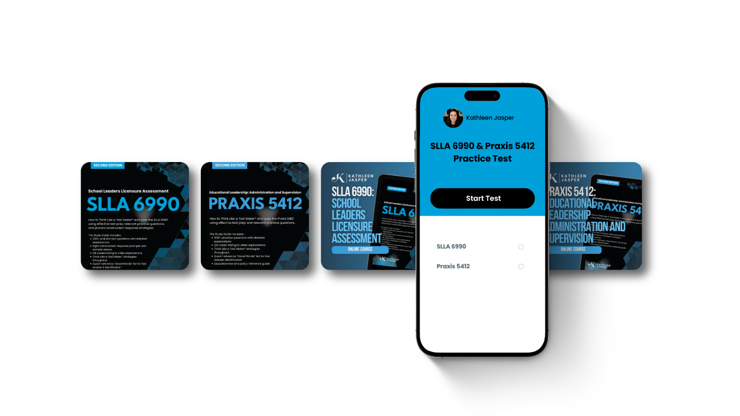 SLLA 6990 & Praxis 5412 Certification Exam