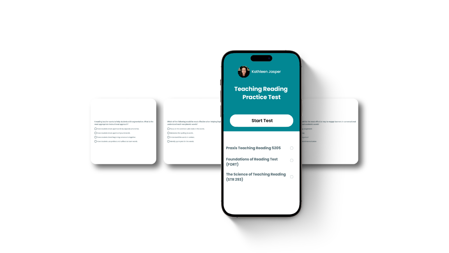 Teaching Reading Certification Exam