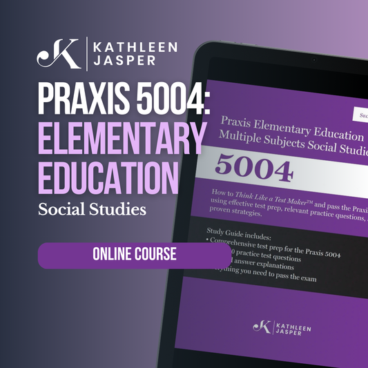 Praxis 5004 Social Studies - online course