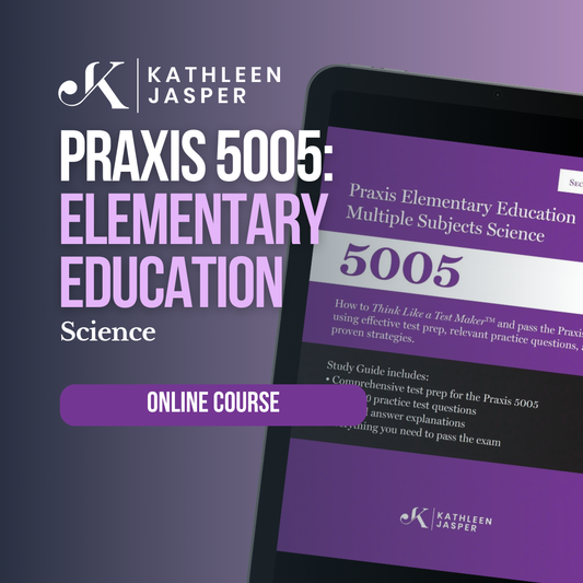 Praxis 5005 Science - online course