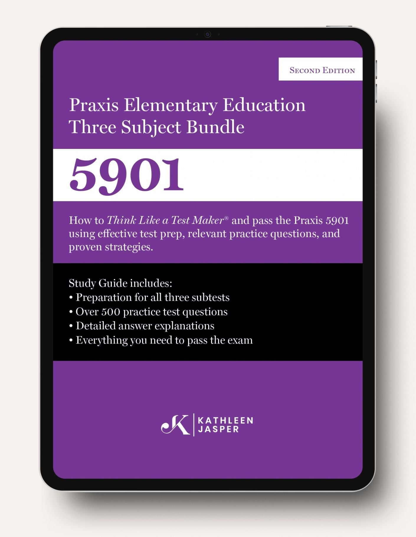 Praxis 5901 Elementary Education: 3 Subject Study Guide (Math, Social Studies, Science)