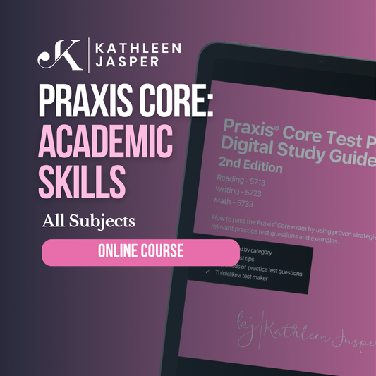 Praxis Core Online Courses