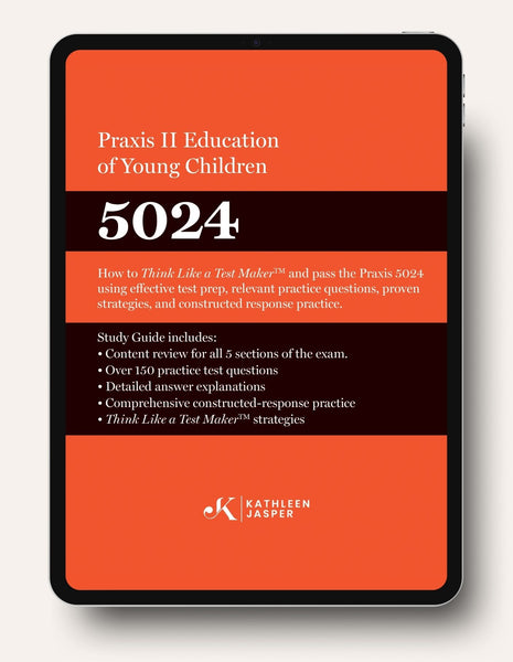 Praxis 5024 EYC – Paperback Study Guide – KathleenJasper