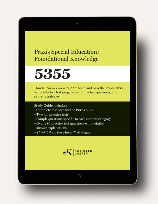Praxis Special Education 5355 - Digital Study Guide