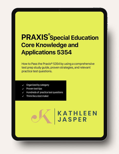 健康・医学 SOT Paipant Guide Praxis Special Education 5354 - Digital Study Guide – KathleenJasper
