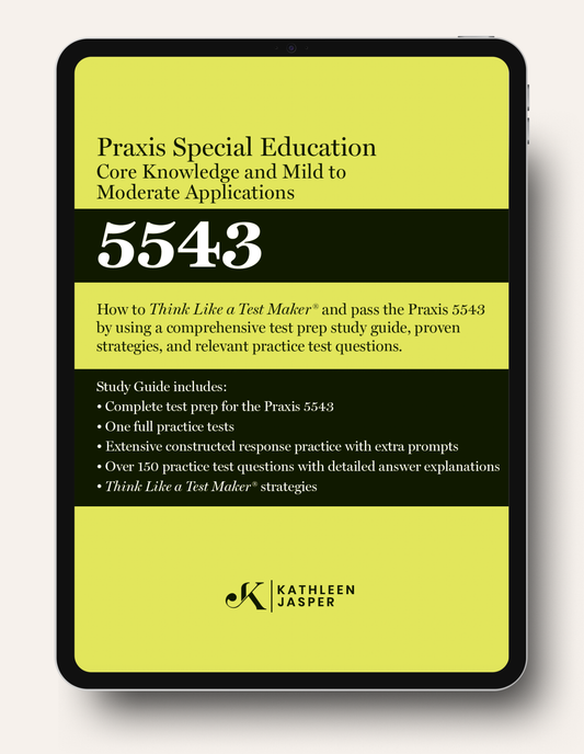 Praxis Special Education 5543 - Digital Study Guide