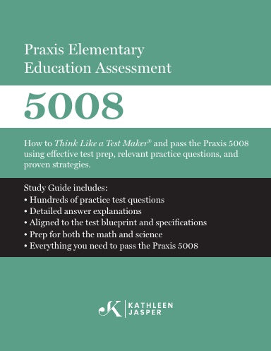 Praxis II Elementary Education Assessment 5008 - Mathematics and Science Paperback