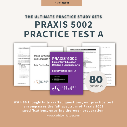 The Ultimate Practice Study Sets Praxis 5002 Practice Test A