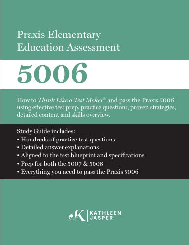 Praxis II Elementary Education Assessment 5006 Paperback