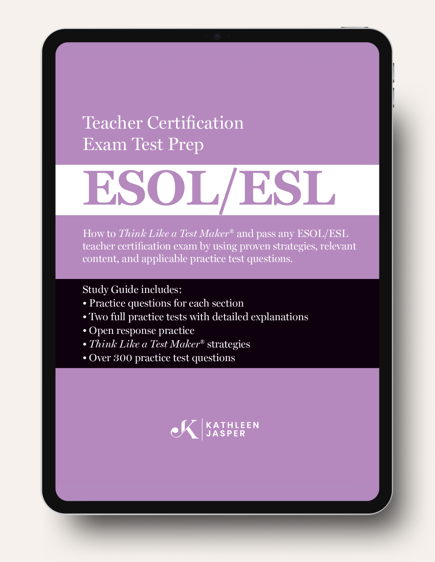 Think Like a Test Maker ESOL/ESL Digital Study Guide