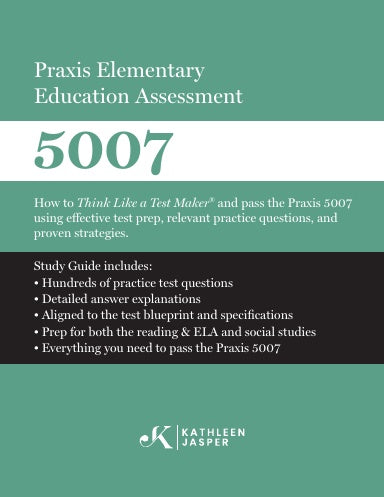 Praxis II Elementary Education Assessment 5007 - Reading & Language Arts and Social Studies Paperback
