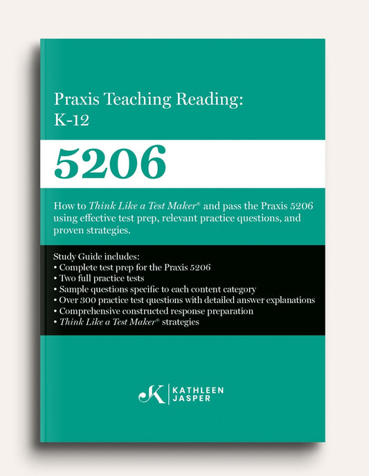 Praxis Teaching Reading K-12 5206 Study Guide - Paperback