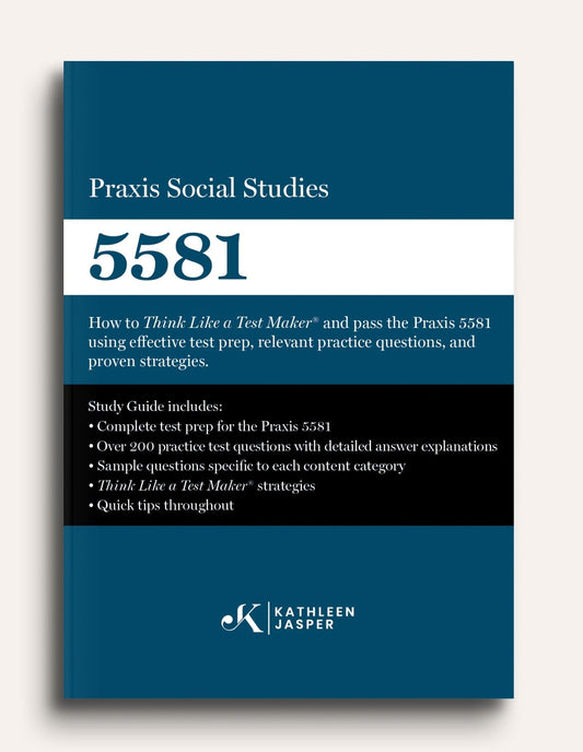 Praxis Social Studies 5581 Study Guide - Paperback