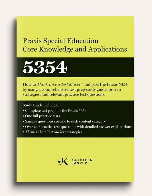 Praxis Special Education 5354 Study Guide - Paperback