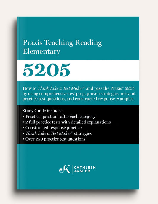 Praxis Teaching Reading 5205 Study Guide - Paperback