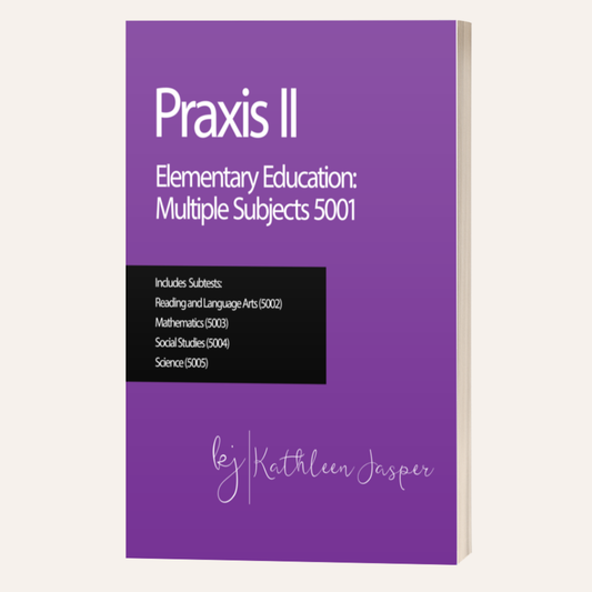 Praxis II Elementary Education Multiple Subjects Online Courses Paperback