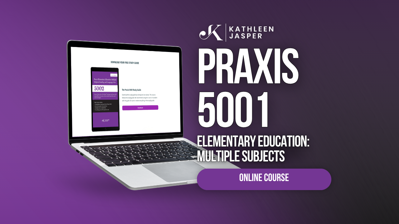 Praxis II Elementary Education 5001 - Online Course