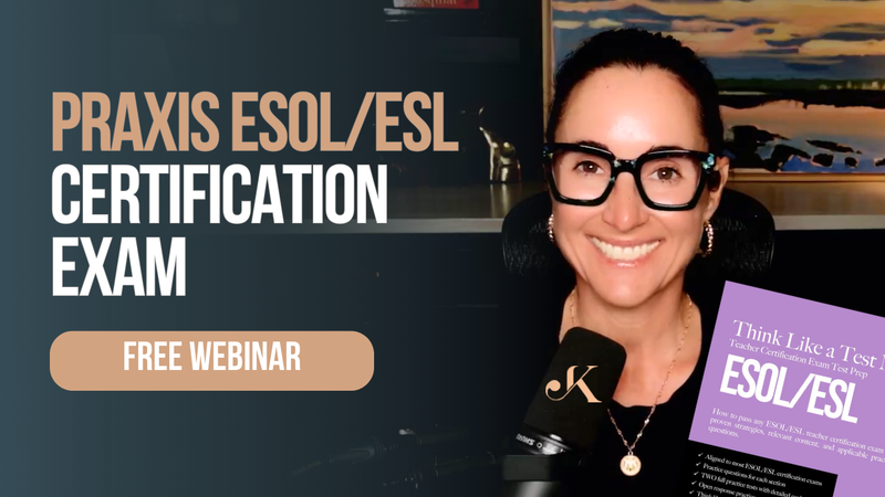 The ESOL/ESL Exam Free Webinar
