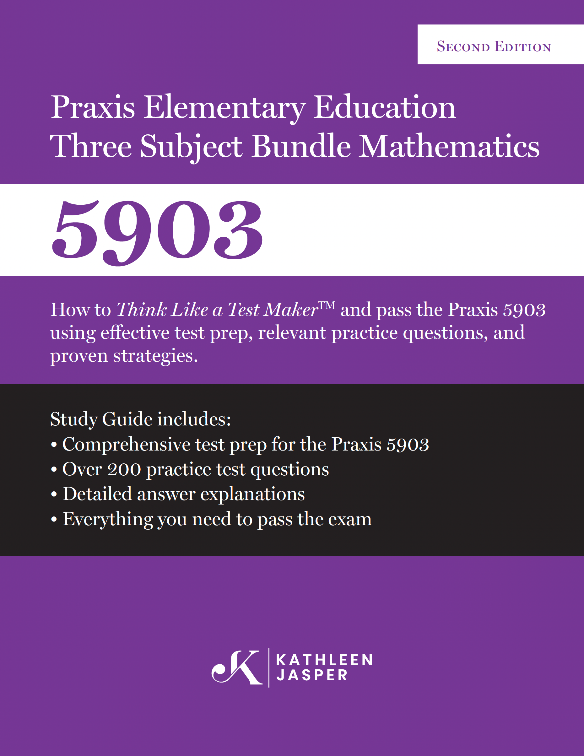 Praxis Elementary Education Three Subject Bundle Mathematics 5903