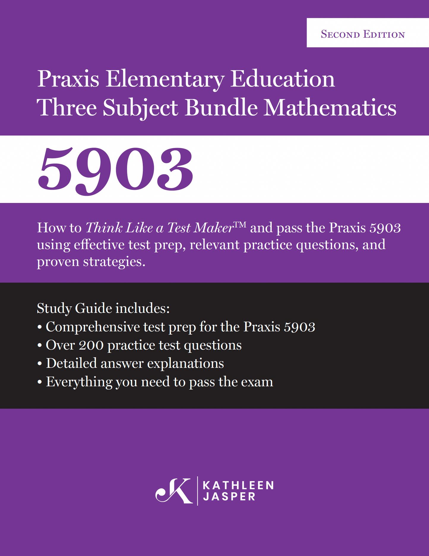 Praxis Elementary Education Three Subject Bundle Mathematics 5903