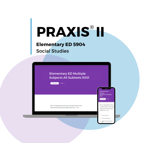 Praxis Elementary Education 5901 Three Subject Bundle - ONLINE COURSE