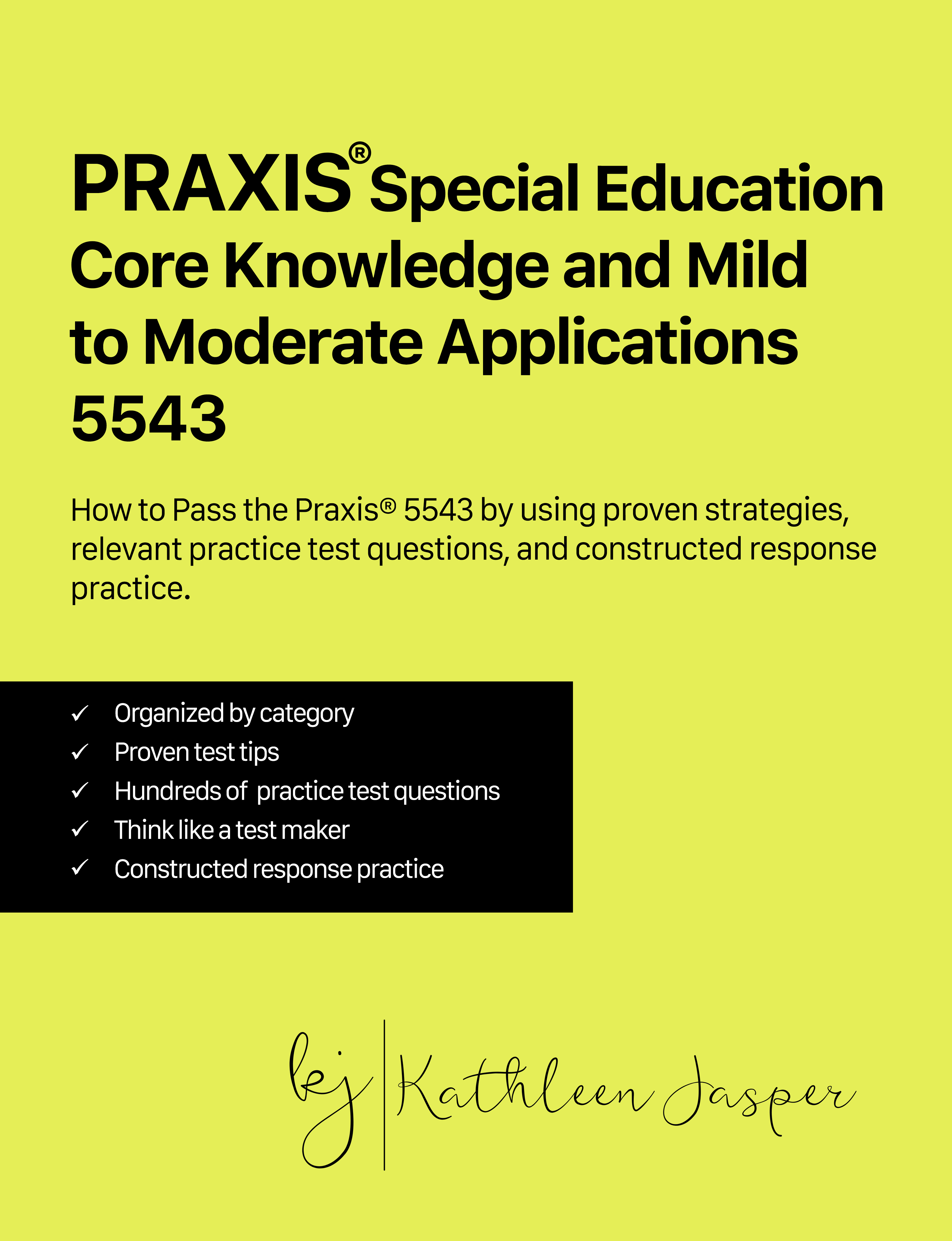 Praxis Special Education 5543 - Digital Study Guide